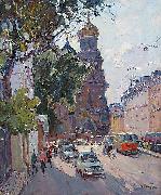 Alexander Nasmyth A Leningrad Theme USA oil painting artist